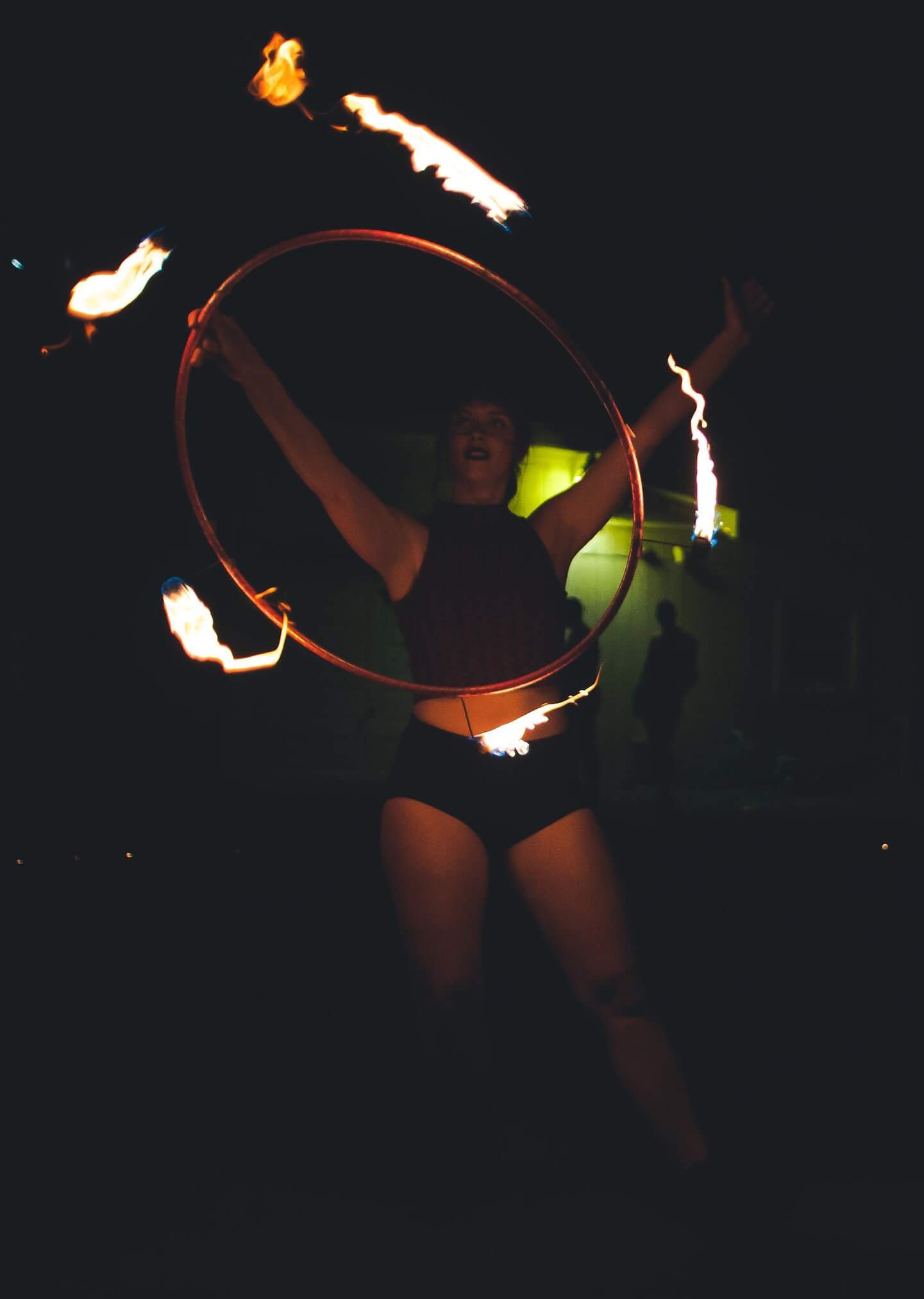 Fire Dancing Hot Glass Cold Brew