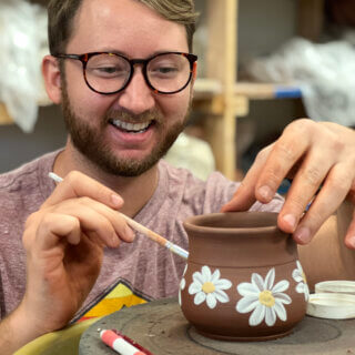 Pottery on the Wheel: Wednesday 9 a.m.-12 p.m. (Ben)