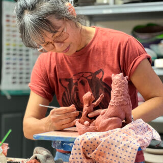 Clay Sculpture: Saturday Mornings 9 a.m.-12 p.m. (Sam)