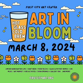Hot Glass Cold Brew: Art in Bloom