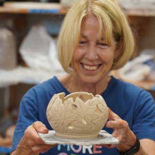 Pottery on the Wheel: Monday 6-9 p.m. (B) (Erika)