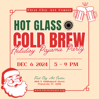 Hot Glass Cold Brew: Holiday Pajama Party 2024